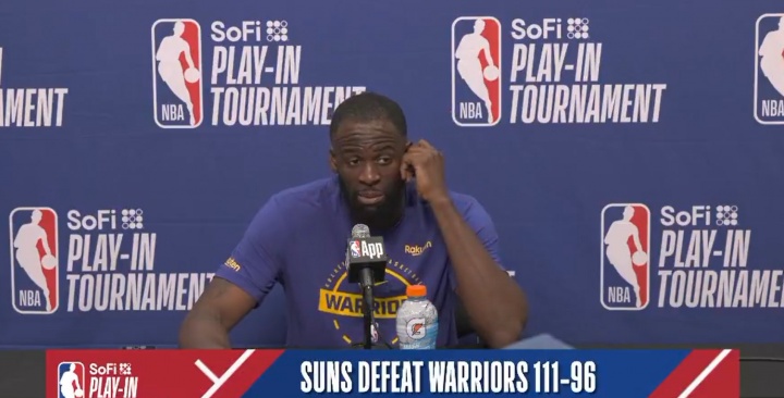 追梦复盘出局 称太阳若非伤病本无需附加赛