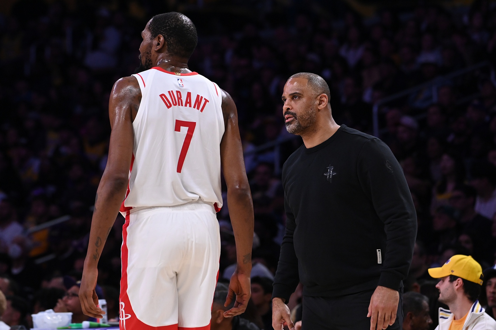 乌度卡：不管杜兰特在不在场 火箭都要打快攻节奏