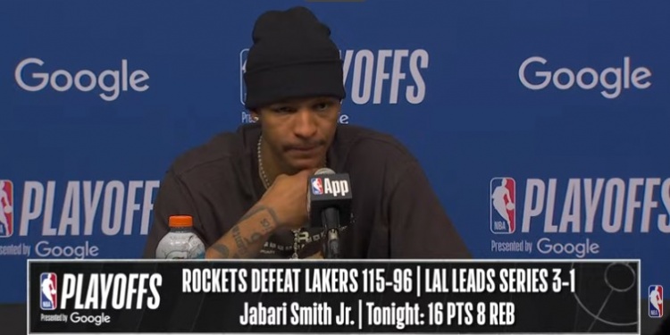 申京赛前演讲＋伊森直觉防守 火箭主场扳回一城1-3